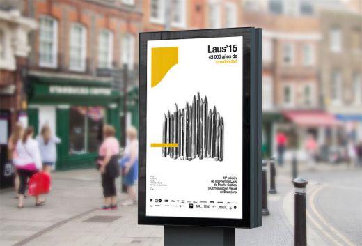 Cartel en un mupi / Manuel Dacosta