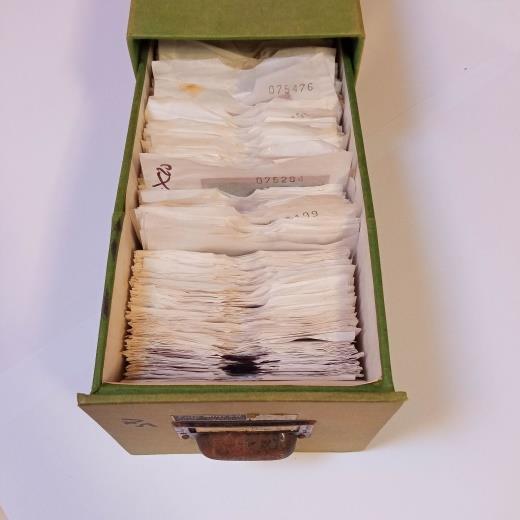 Negativos en papel glassine