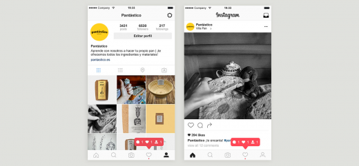 Instagram de la marca