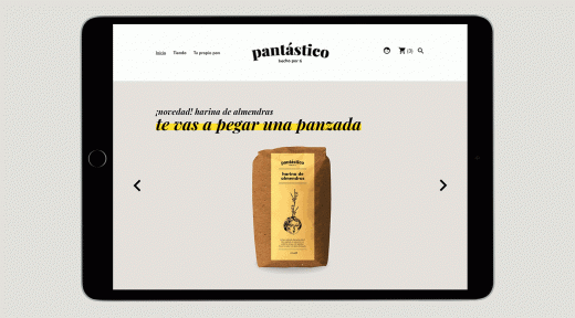 Página de inicio del sitio web